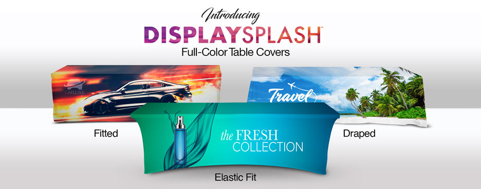DisplaySplash Full Color Table Covers